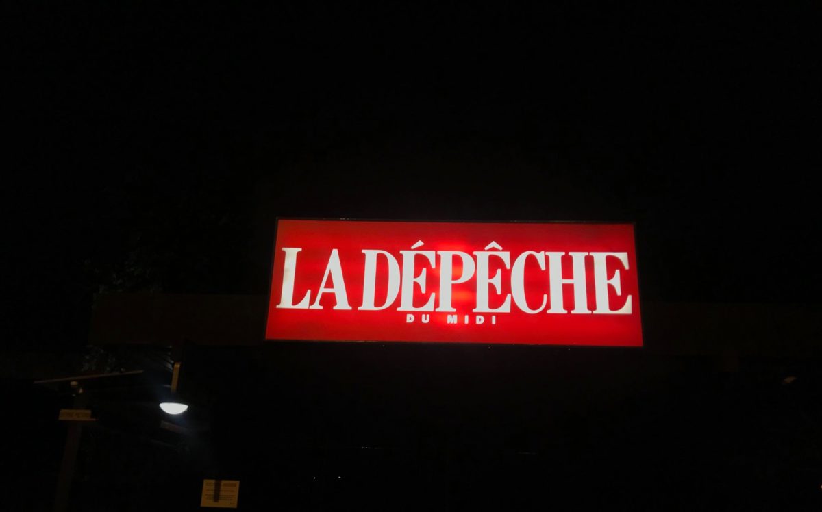 Photo de l'enseigne de la Dépêche