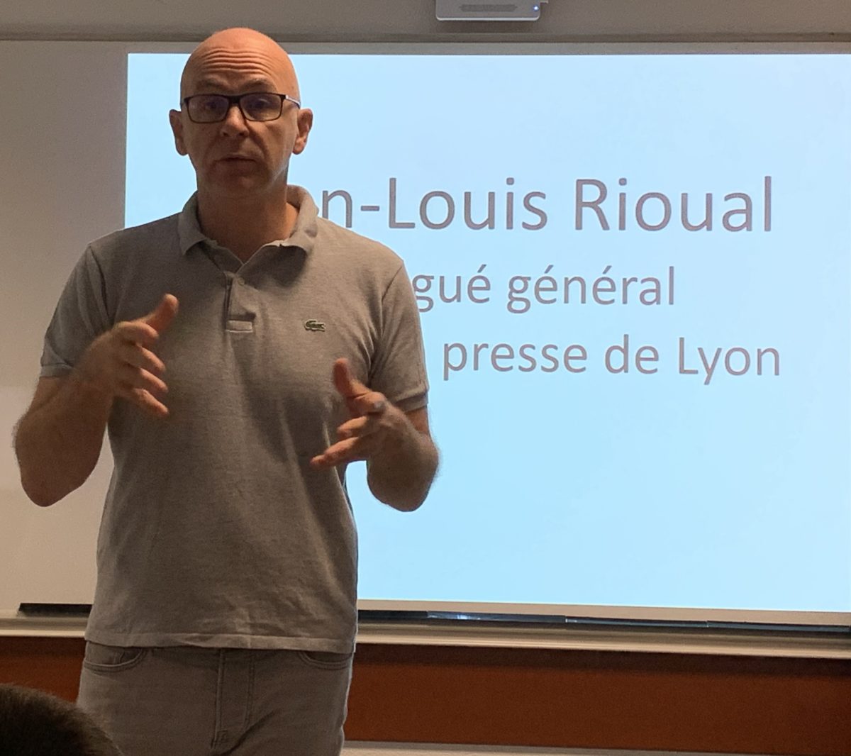 De géographe à délégué du Club de la Presse de Lyon