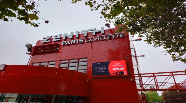 Dans les backstages du Zénith de Paris