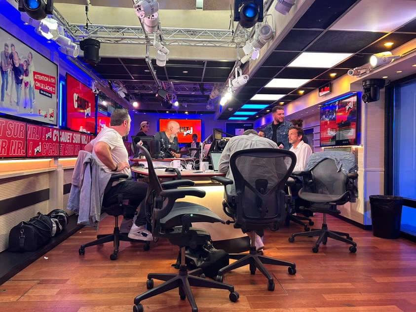 À la découverte des studios du groupe NRJ