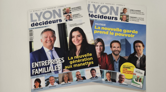 LYON DECIDEURS : des portraits d’entrepreneurs