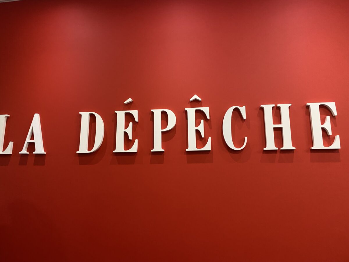 Légende : Logo de la Dépêche