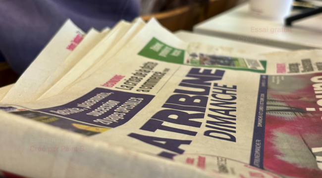 La Tribune : Le positionnement du journal face à la concurrence.